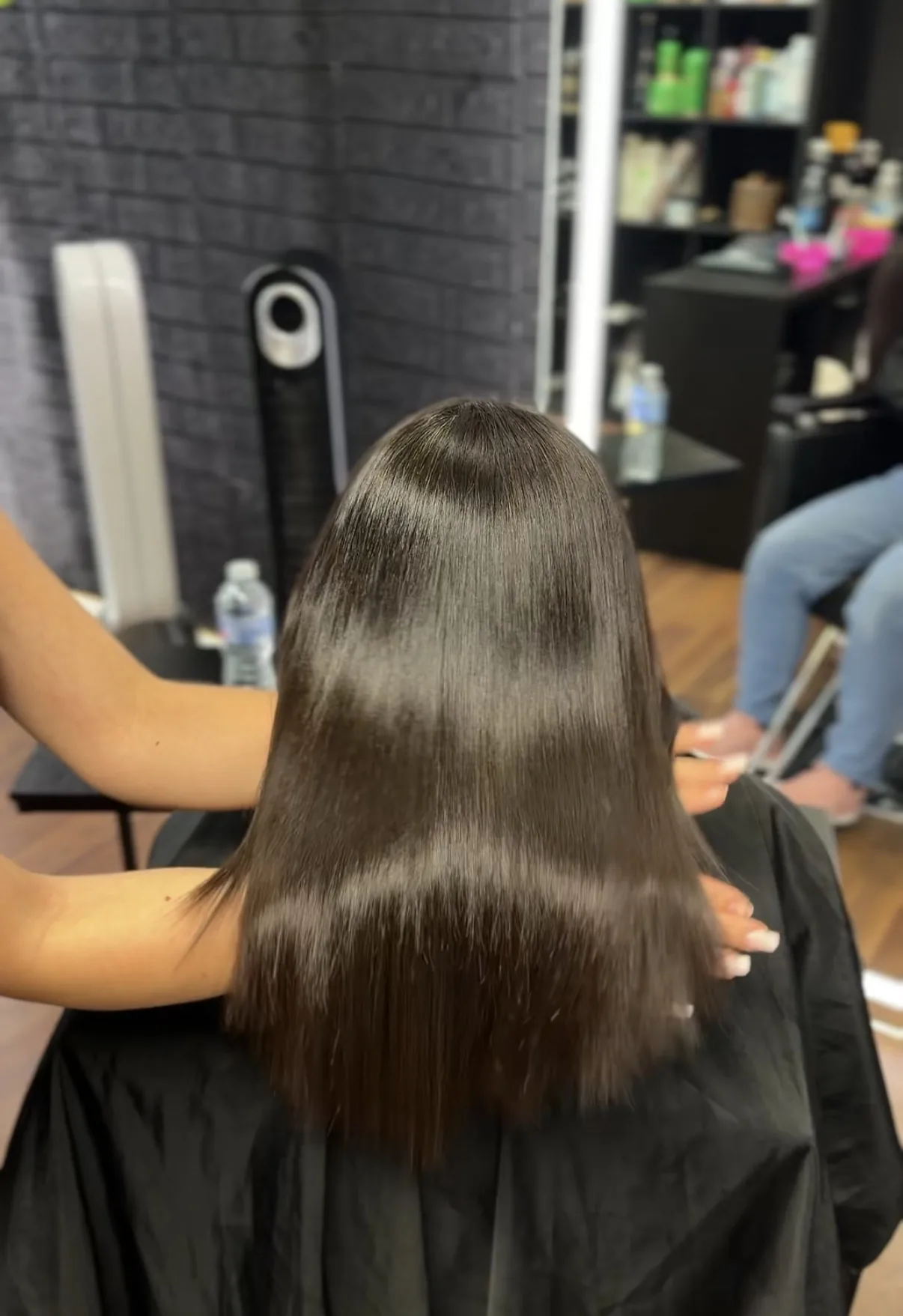 Hair after treatment — example 1